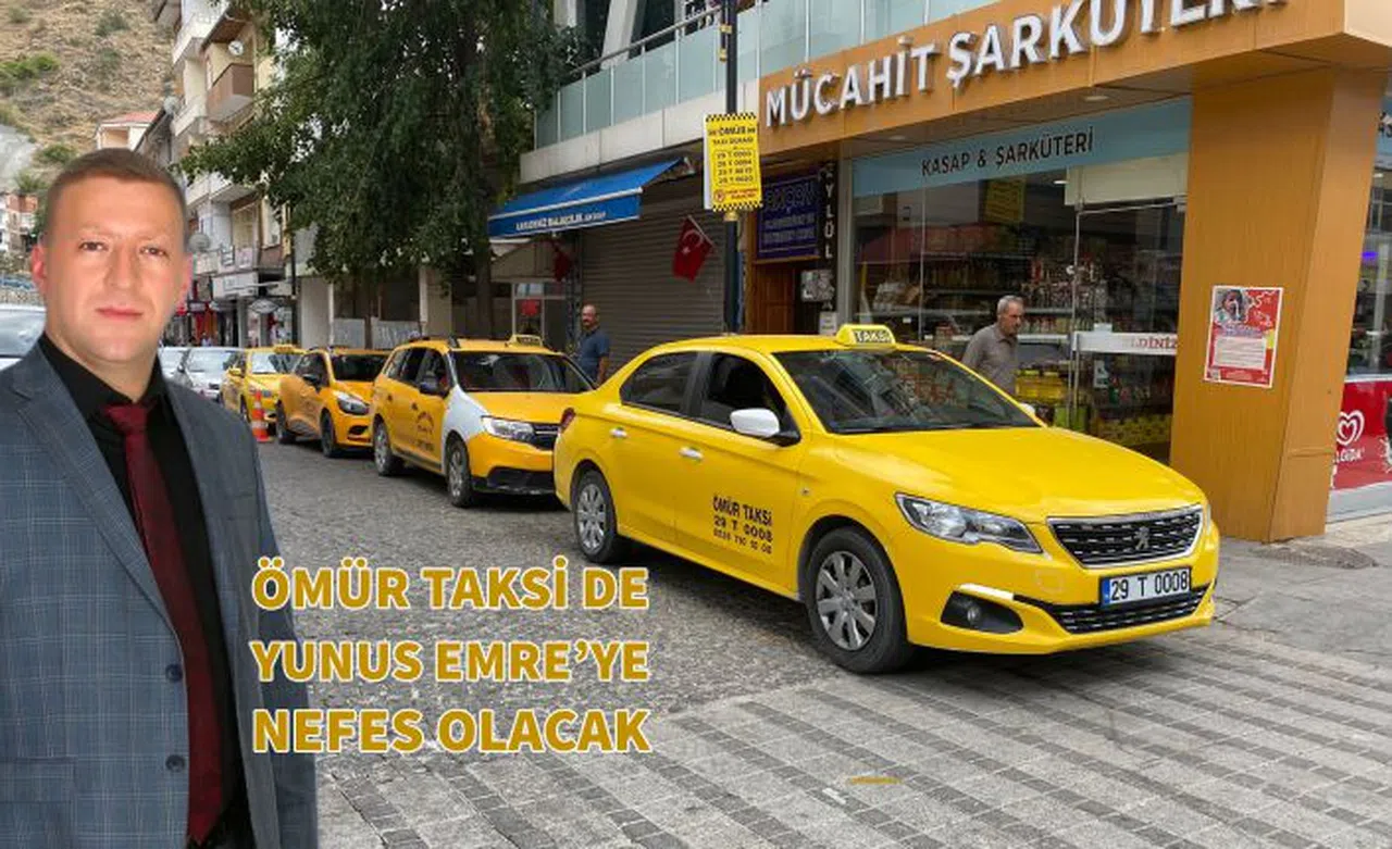 Ömür Taksi Durağı Yunus Emre’ye nefes olacak