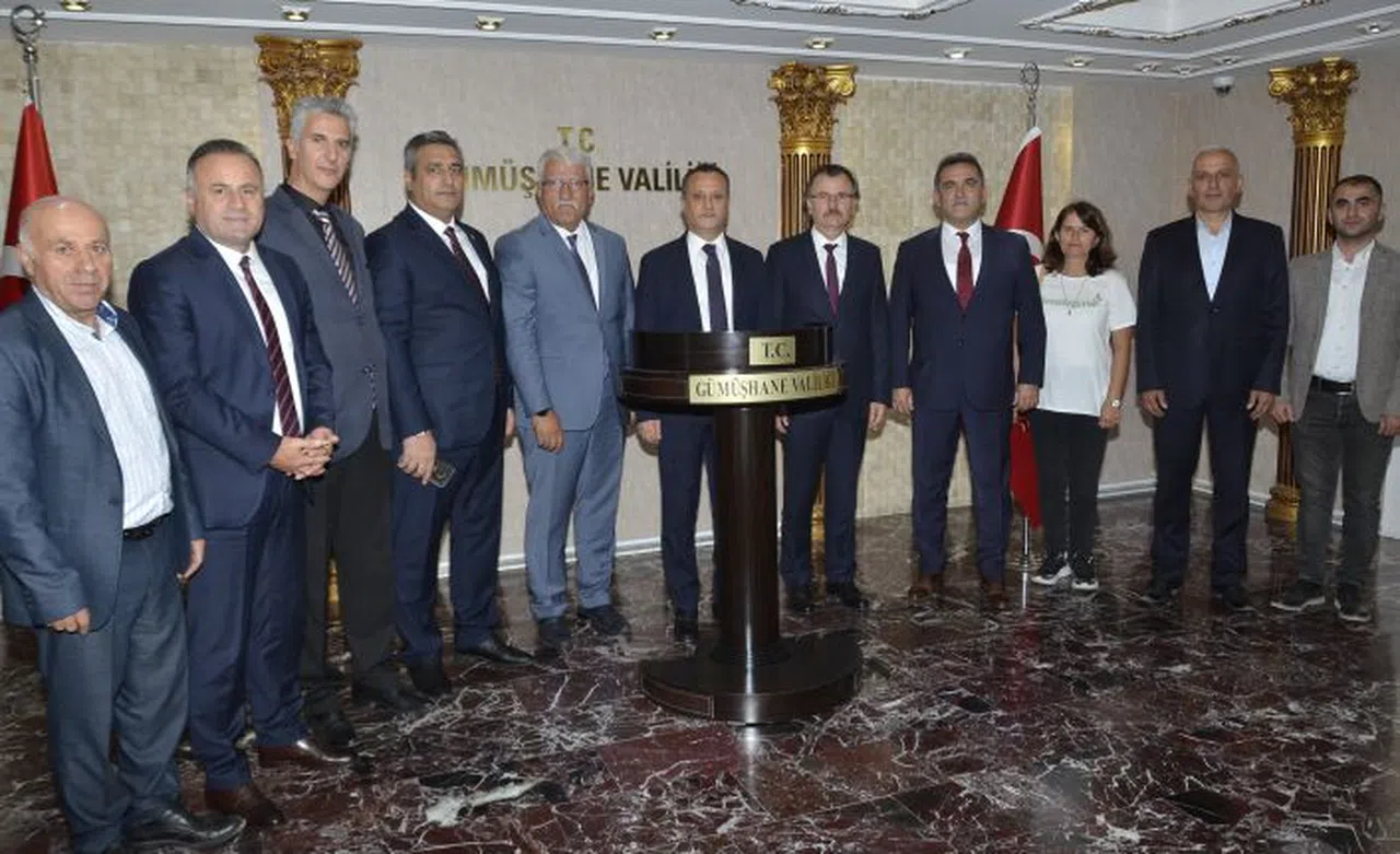 İLKSAN Yönetim Kurulundan Gümüşhane Valisi Taşbilek’e ziyaret