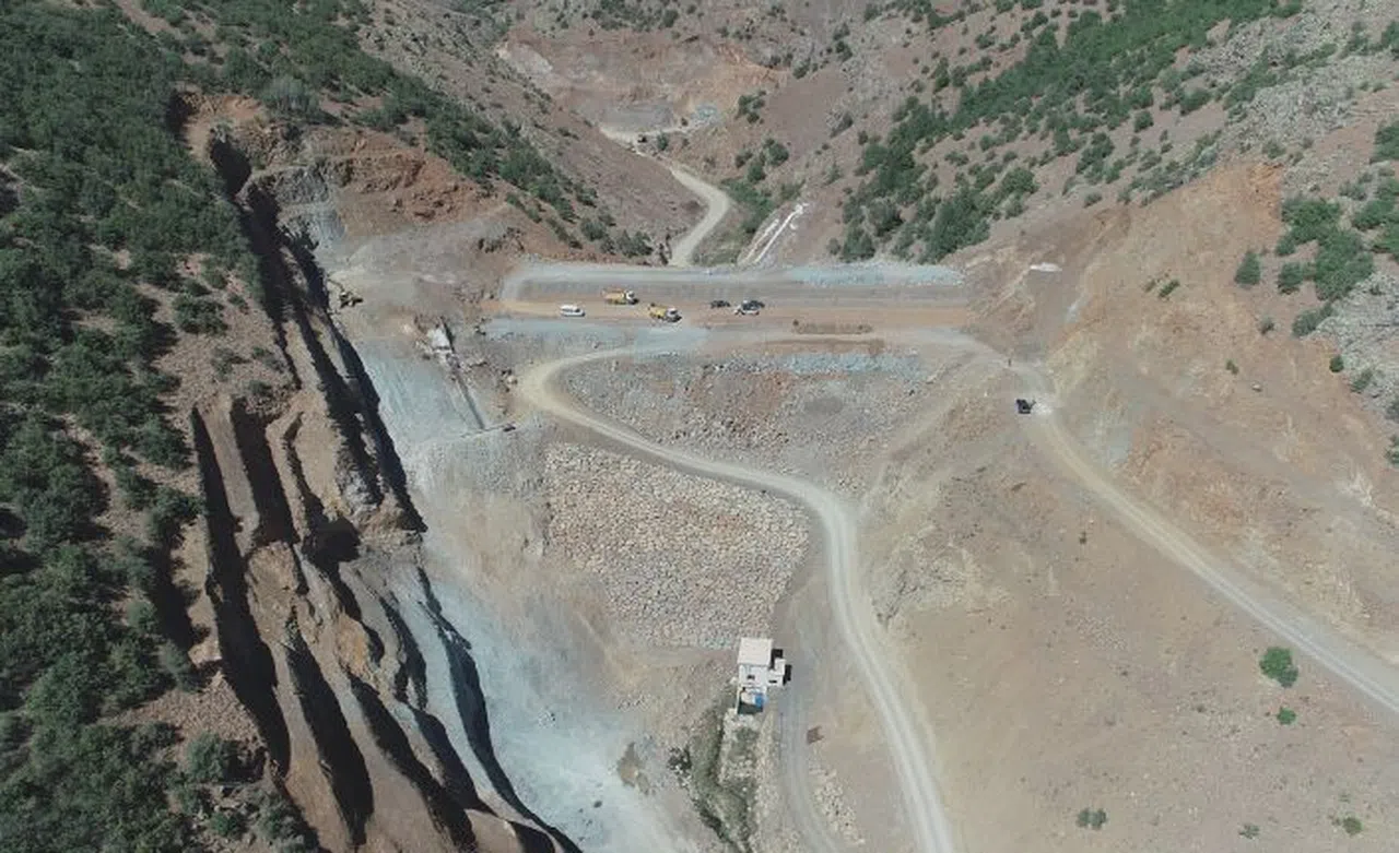 Karatepe Göletinde çalışmalar devam ediyor