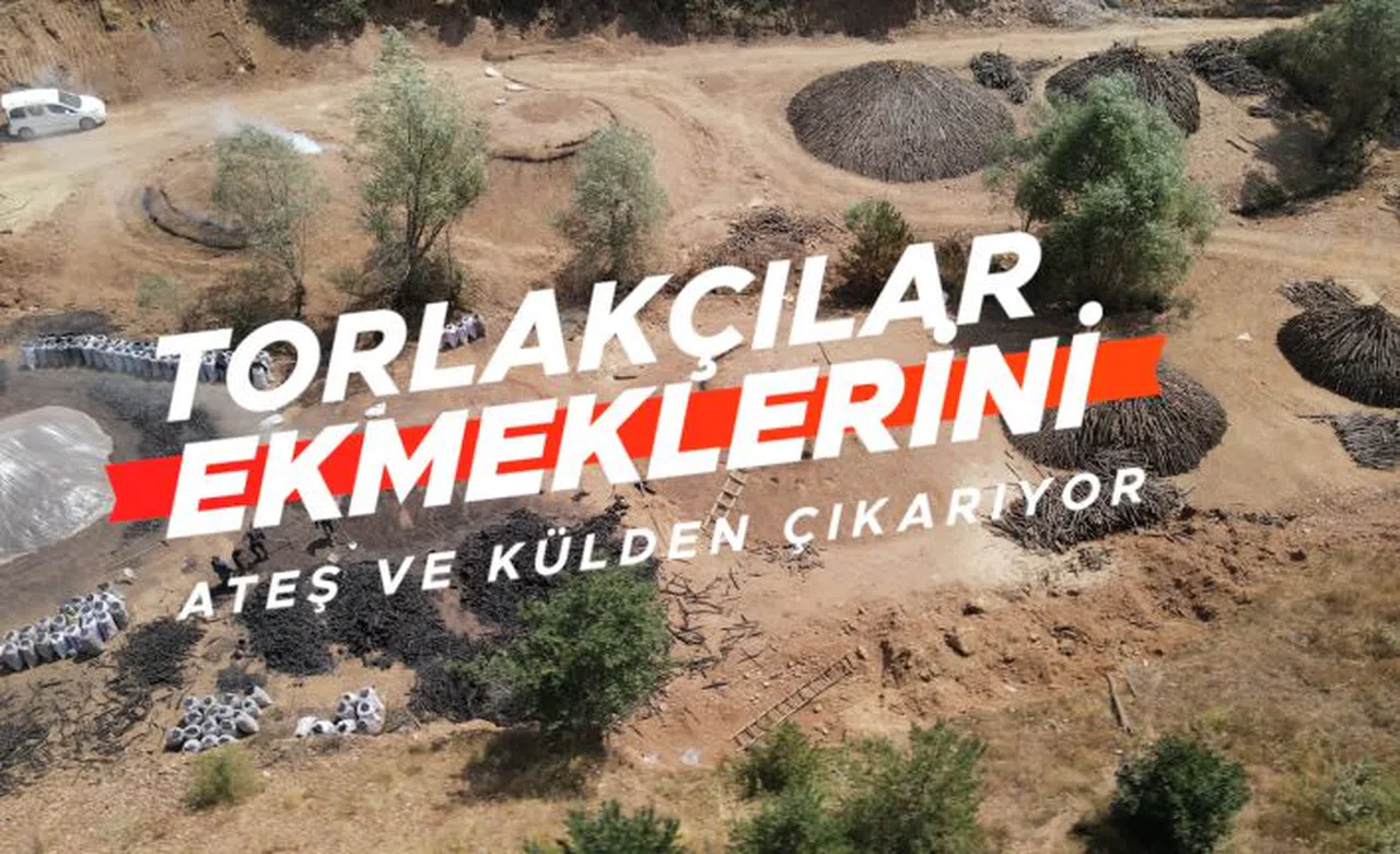 ‘Torlakçılar’ ekmeklerini ateş ve külden çıkarıyor  