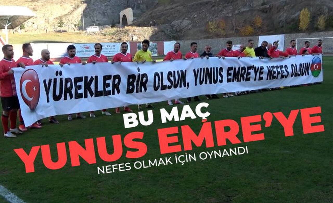 Yunus Emre bebek için düzenlenen turnuvada Türkiye veteranları 5-2 kazandı