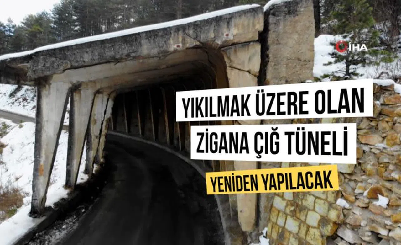 Zigana çığ tüneli aslına uygun olarak tekrar inşa edilecek