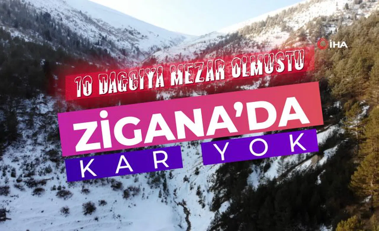 Zigana’da yaşanan çığ felaketinin 14. yılında Zigana Dağı karsız kaldı