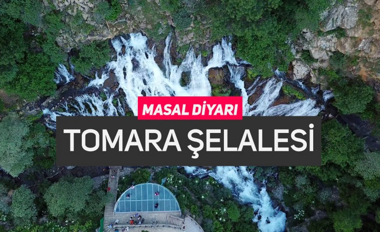 Sıcaktan kaçan soluğu Tomara Şelalesinde alıyor