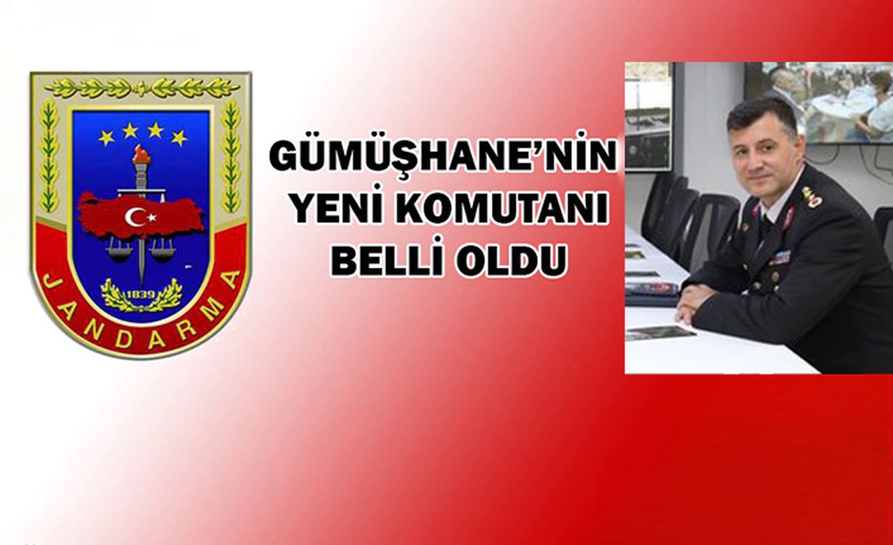 Gümüşhane'nin yeni İl Jandarma Komutanı Demiral oldu