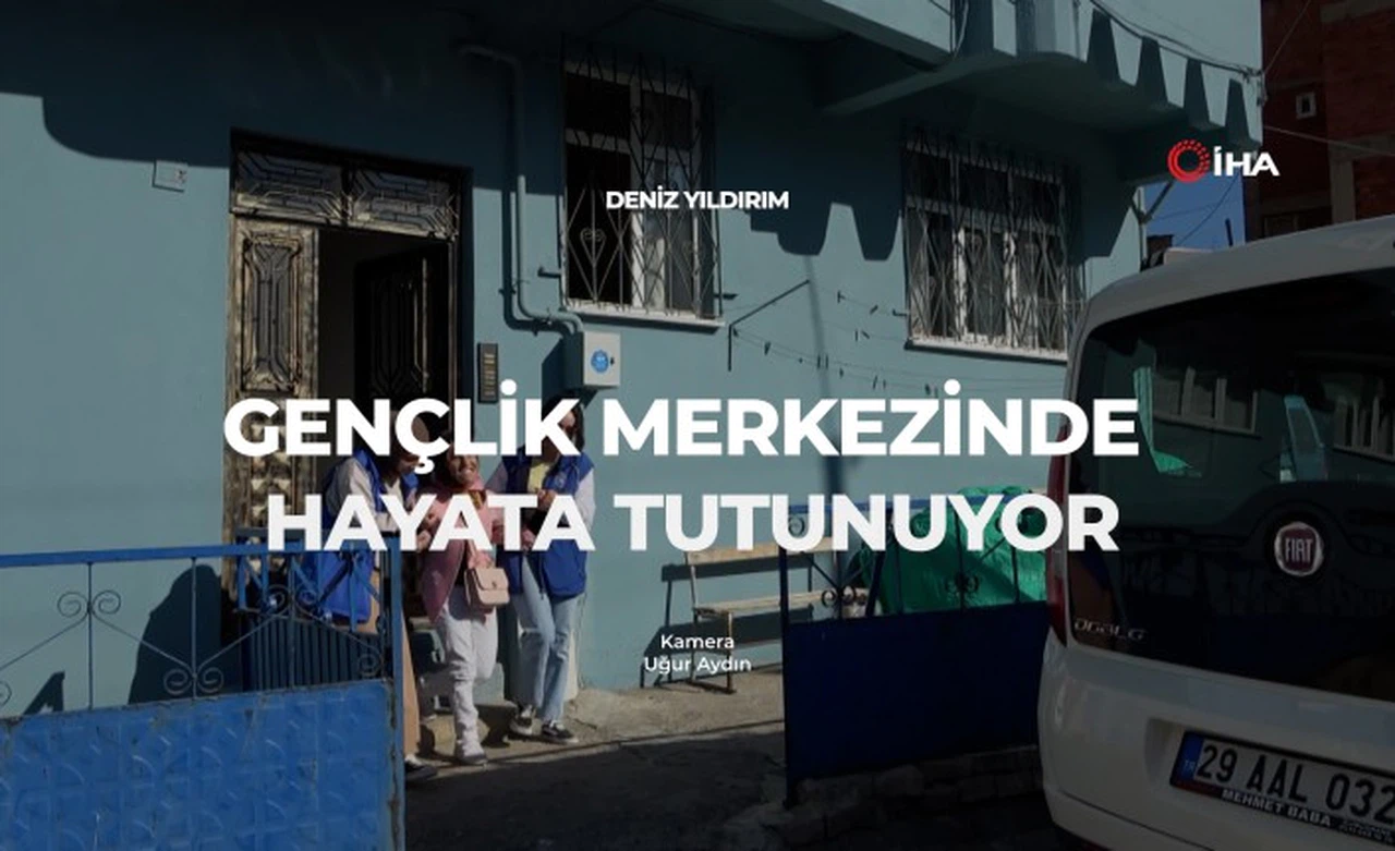 Kas hastası Deniz, Gençlik Merkezinde hayata tutunuyor