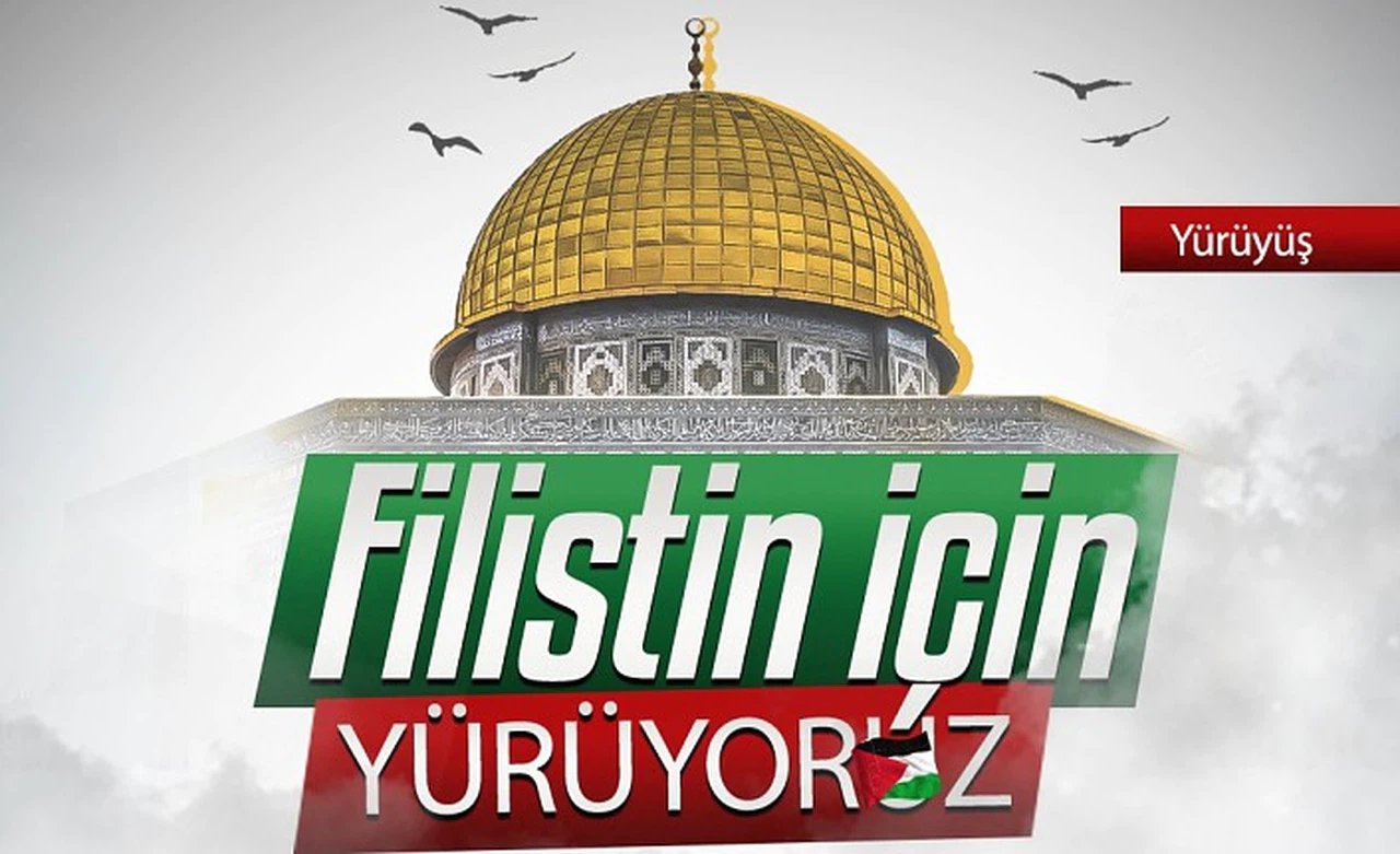 Büyük Filistin yürüyüşü yarın yapılacak