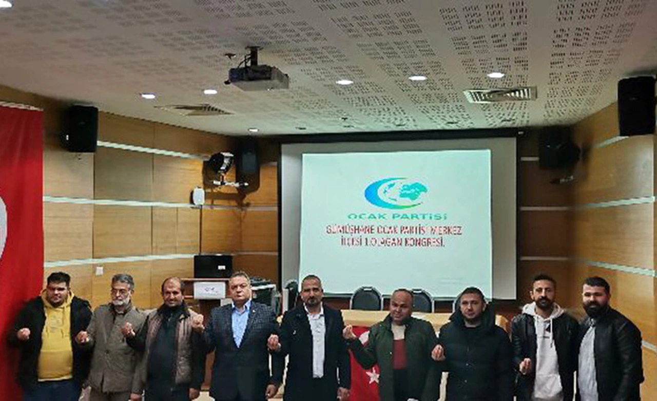 Ocak Partisi merkez ilçe kongresi yapıldı