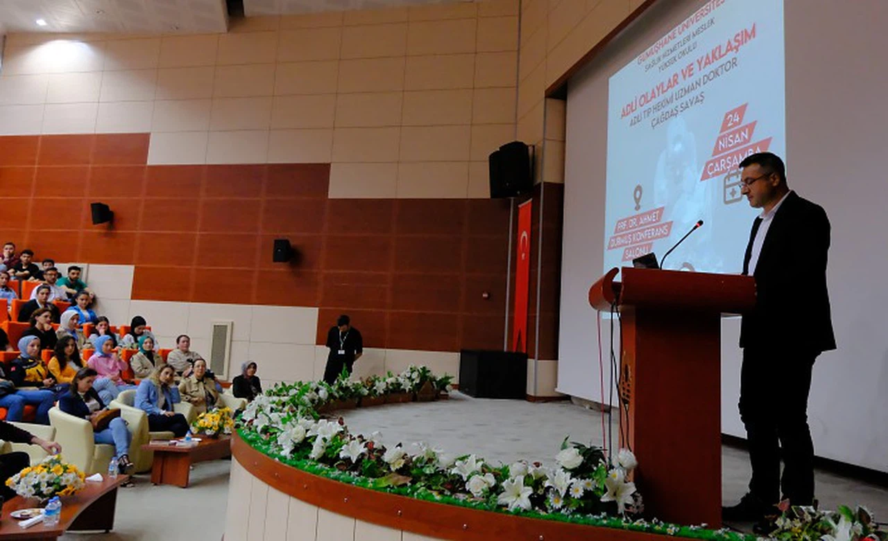 GÜ’de adli olaylar ve yaklaşım etkinliği düzenlendi