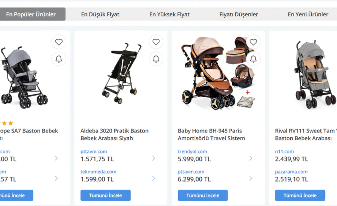 Avantaj Sağlayan Bebek Arabaları