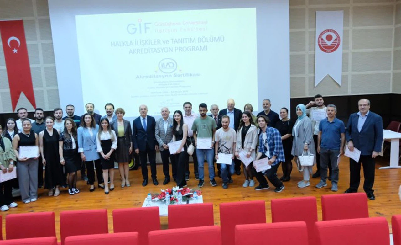 GÜ’de akreditasyon teşekkürü
