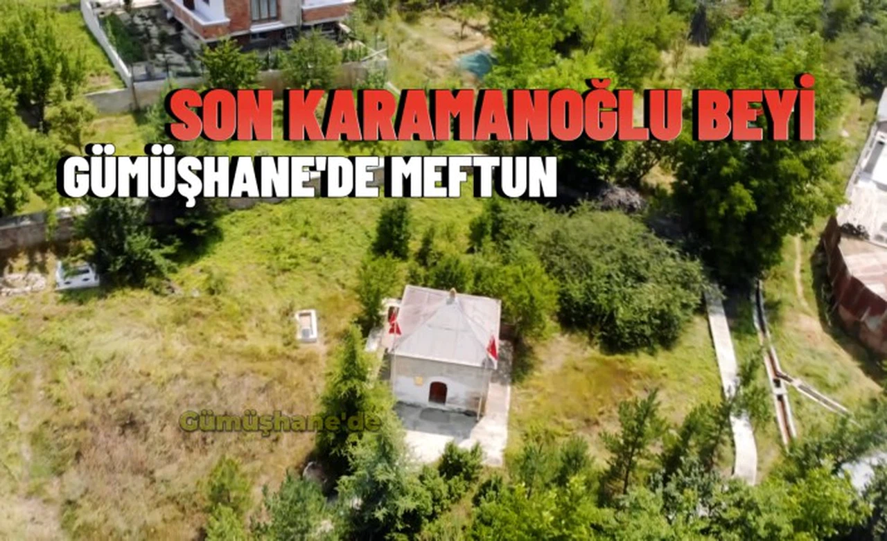 Karamanoğlu Beyliği'nin son hükümdarının türbesi ilginç özellikleriyle dikkat çekiyor