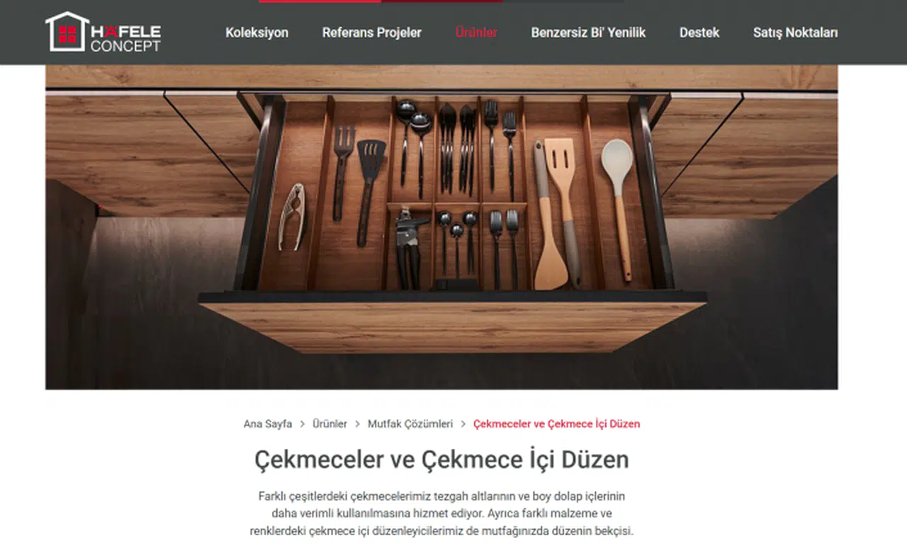 Çekmece Kaosundan Mutfak Senfonisine: Hafele Concept'in Düzen Maestroları