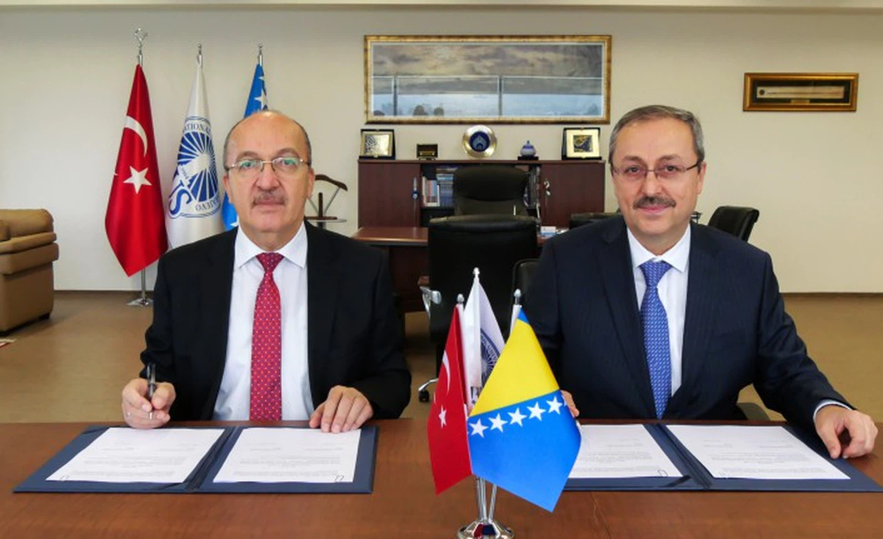 GÜ ve Uluslararası Saraybosna Üniversitesi arasında iş birliği protokolü imzalandı