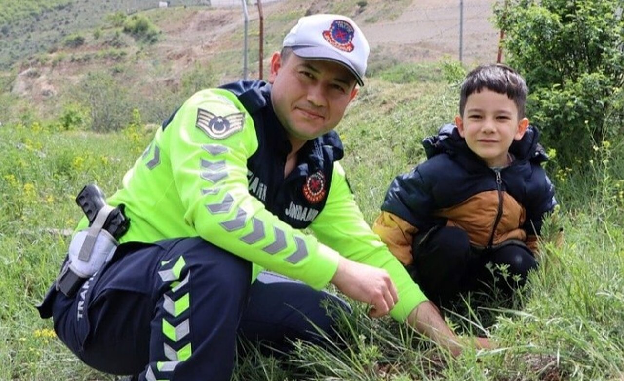 Jandarmada miniklere hem trafik hem doğa eğitimi