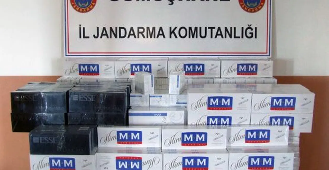 5 Bin 700 Paket Kaçak Sigara Yakalandı