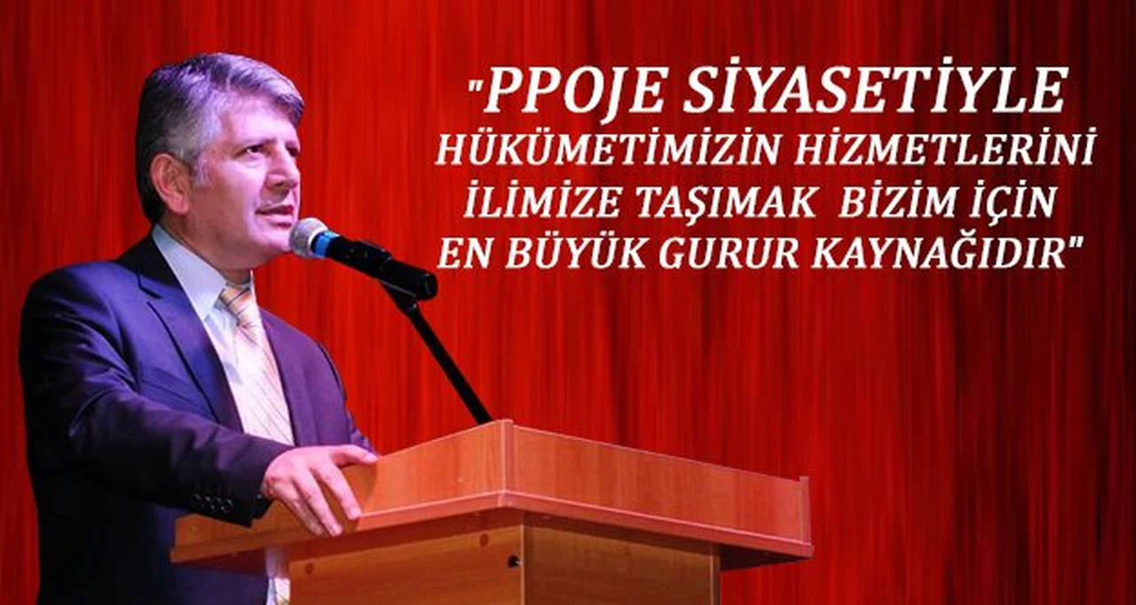 Aydın: 2015 bütçesinden Gümüşhane'ye 1 katrilyonluk yatırım bütçesi