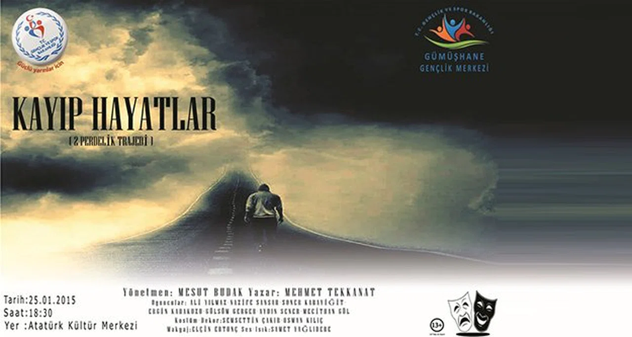 Gençler ‘Kayıp Hayatlar’ı sahneleyecek