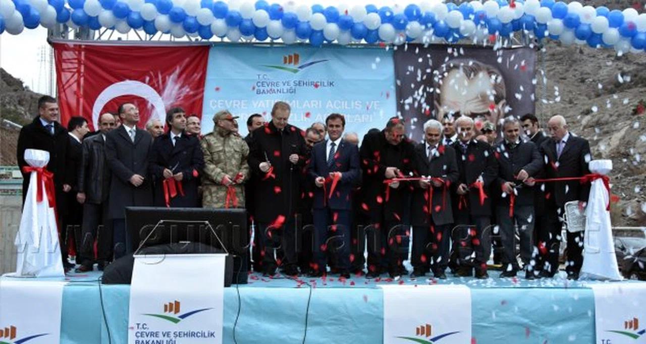 Gümüşhane Atık Su Arıtma Tesisi Törenle Açıldı