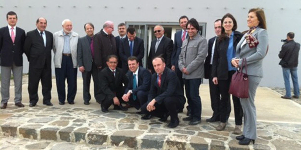 Gümüşhane Heyeti Baksı Müzesini Gezdi