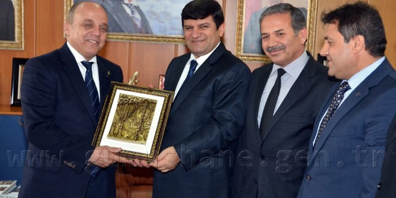 HİS Federasyonu Başkanı Erdal Zorba Vali Yusuf Mayda'yı Ziyaret Etti