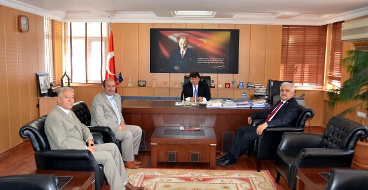 Meteoroloji Genel Müdür Yardımcısı Karataş,  Vali Mayda'yı Makamında Ziyaret Etti