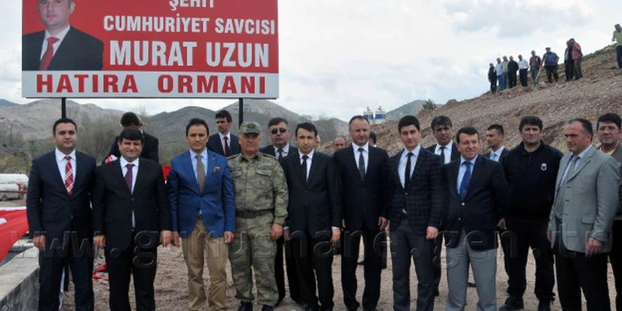 Şehit Cumhuriyet Savcısı Murat Uzun Adına Hatıra Ormanı