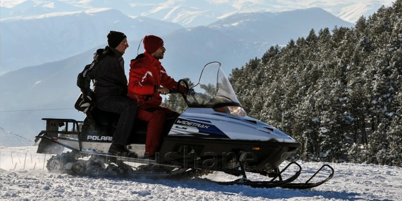 Zigana'da Kayak Keyfi Başladı