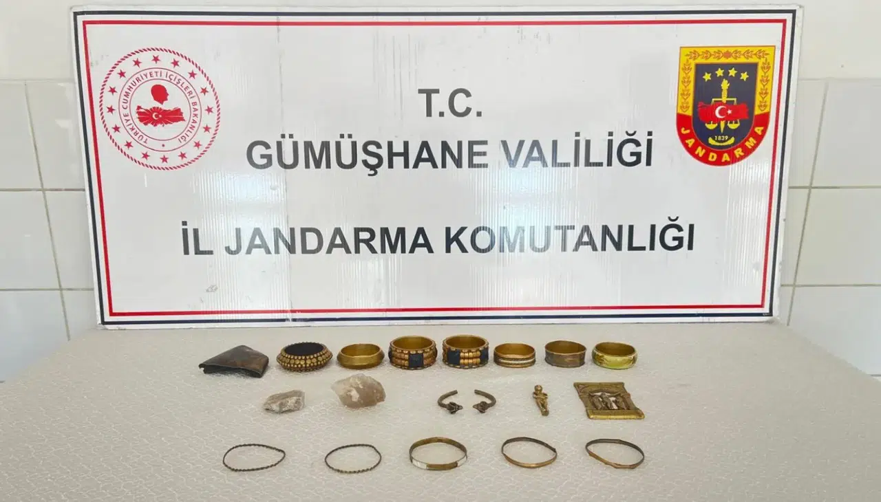 Kelkit’te tarihi eser operasyonu