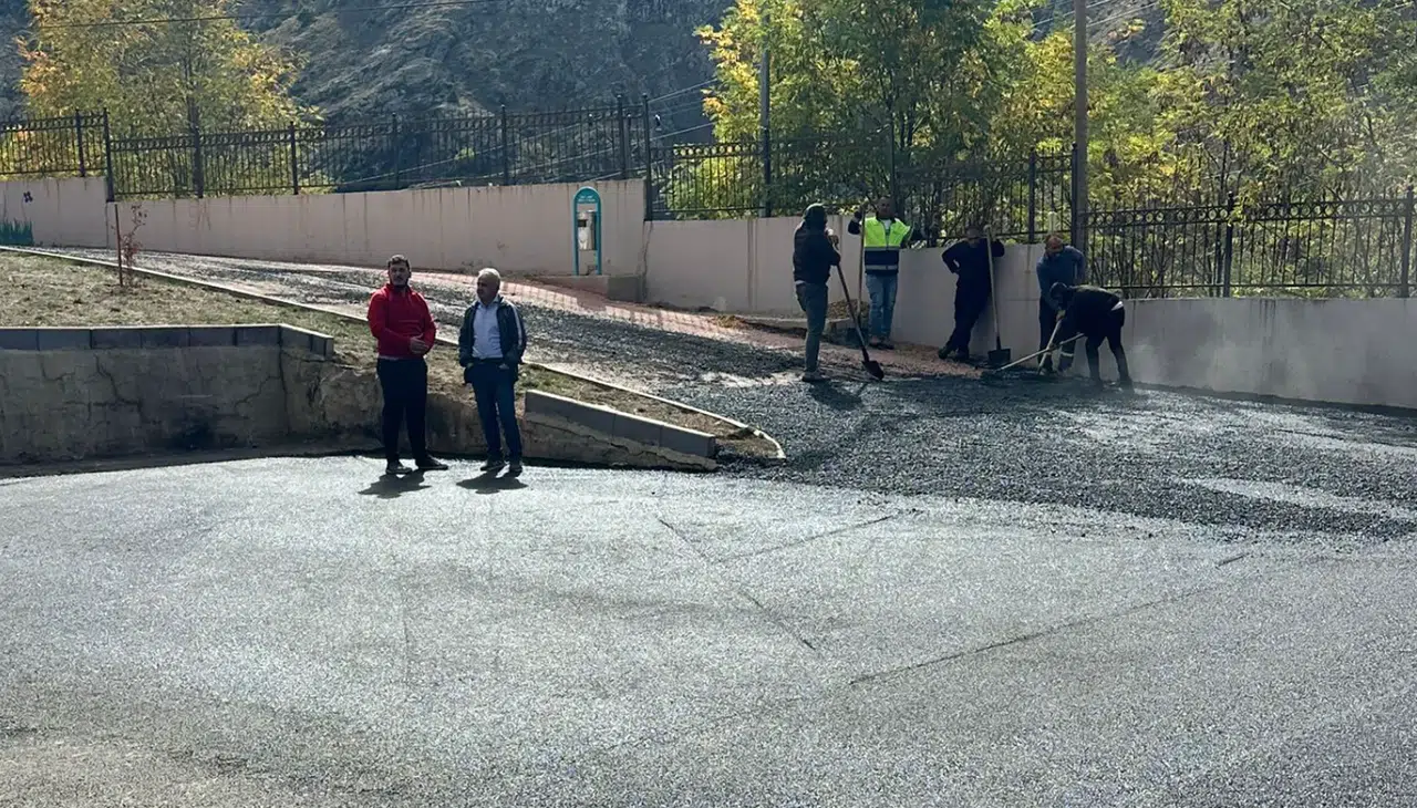 Öğretmen Akademisi için çalışmalar hızlandı! Asfalt tamamlandı
