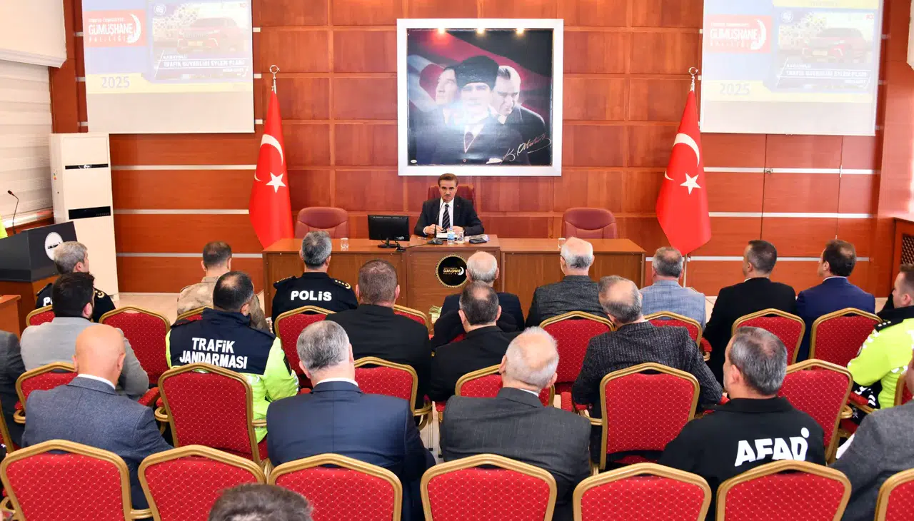 Gümüşhane'de trafik kazalarına karşı hedef: 2050'de sıfır can kaybı