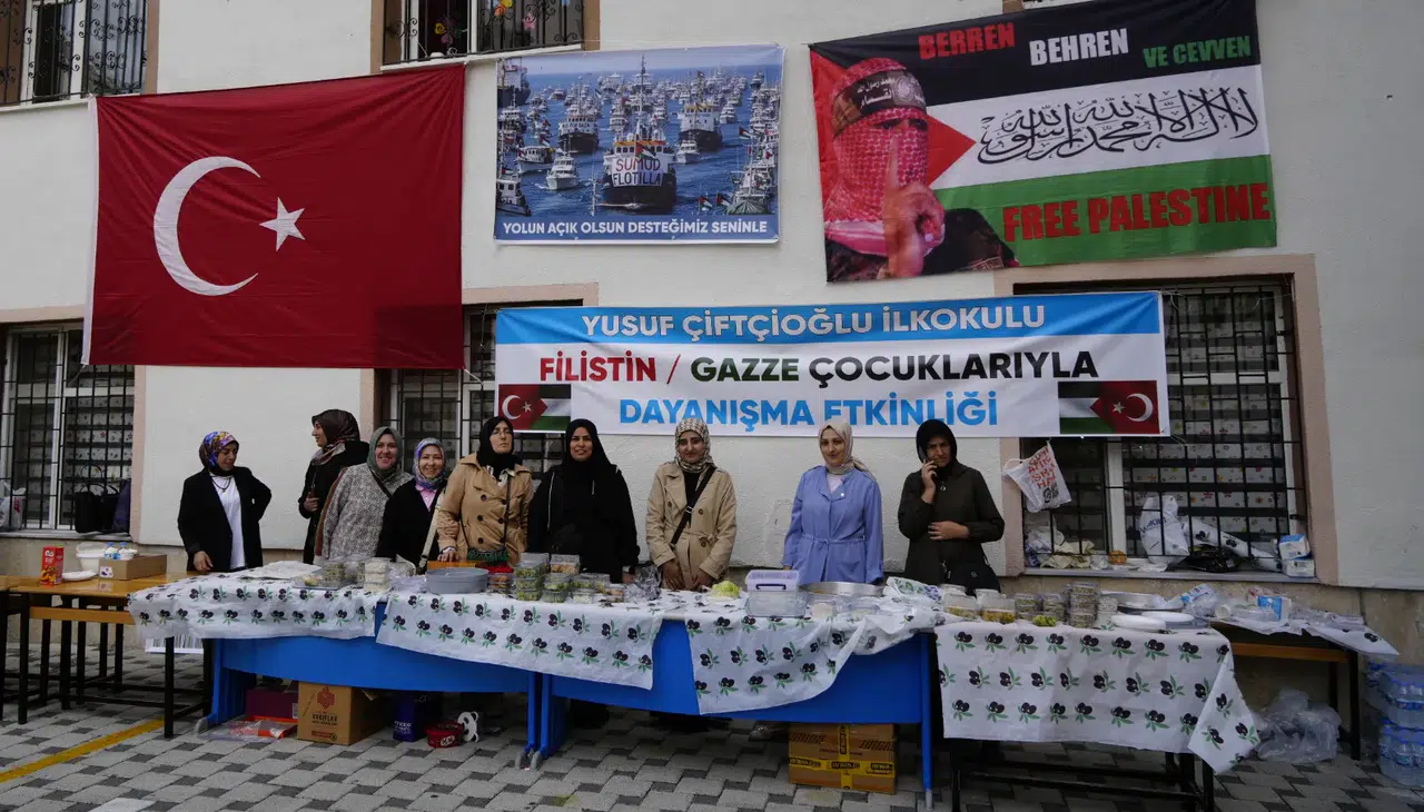 Gümüşhaneli Miniklerden “Sumud Filosu”na Anlamlı Destek