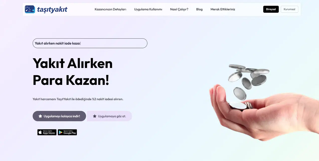 Akaryakıt Alışverişinizi Kazanca Dönüştürün: TaşıtYakıt ile Tanışın