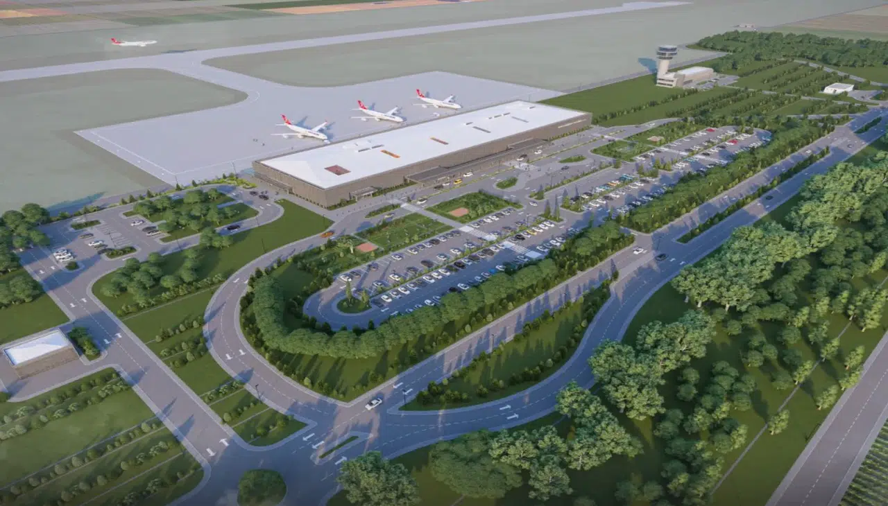 Havalimanı inşaatı hızla ilerliyor: 2026’da tamamlanacak