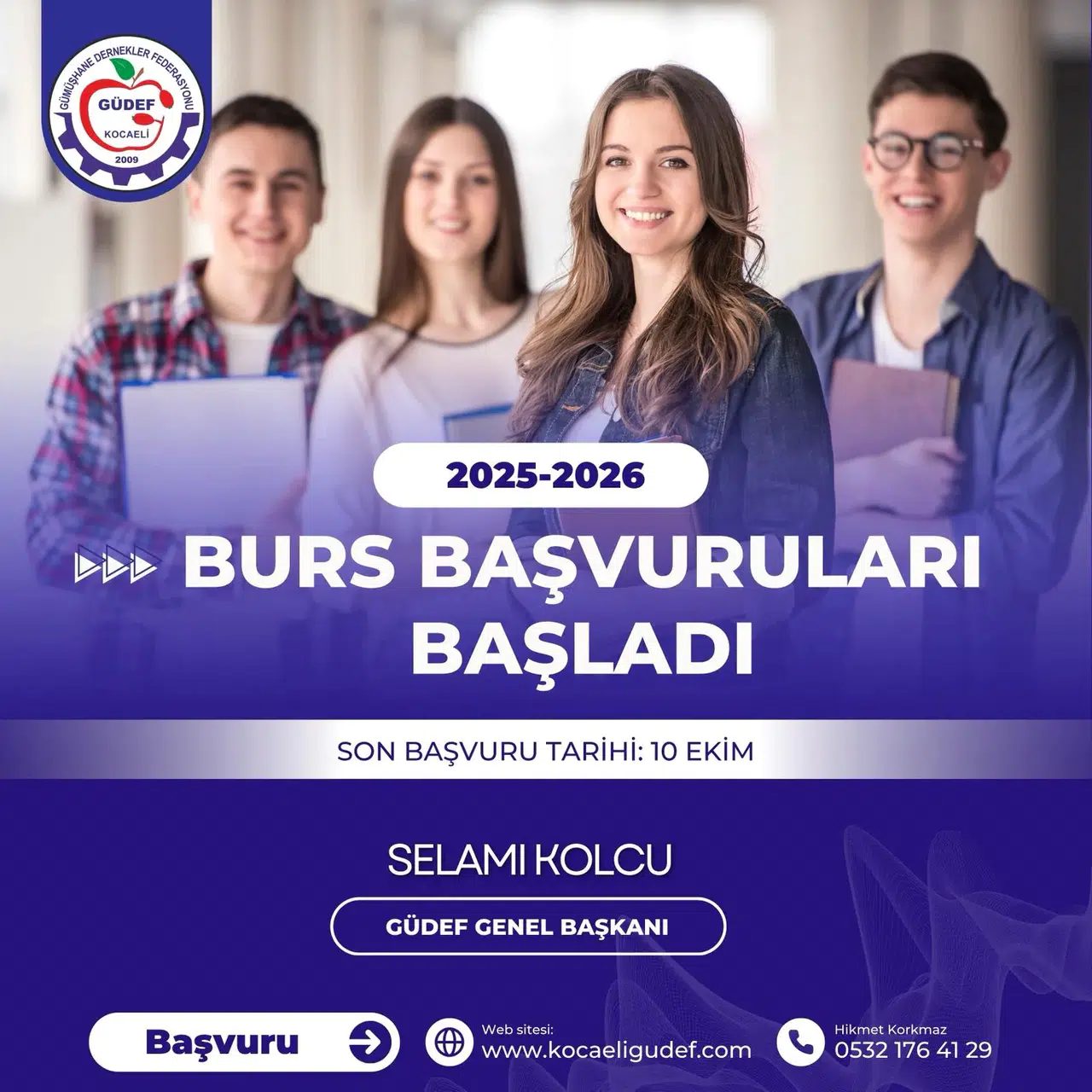 Burs için son gün bugün!