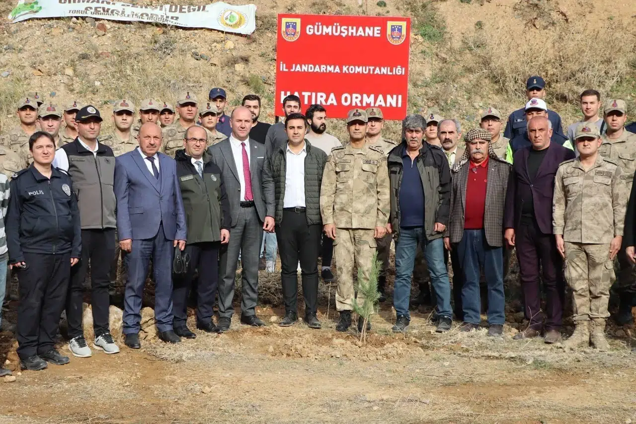 Jandarma bu kez 'Yeşil Vatan' için sahadaydı