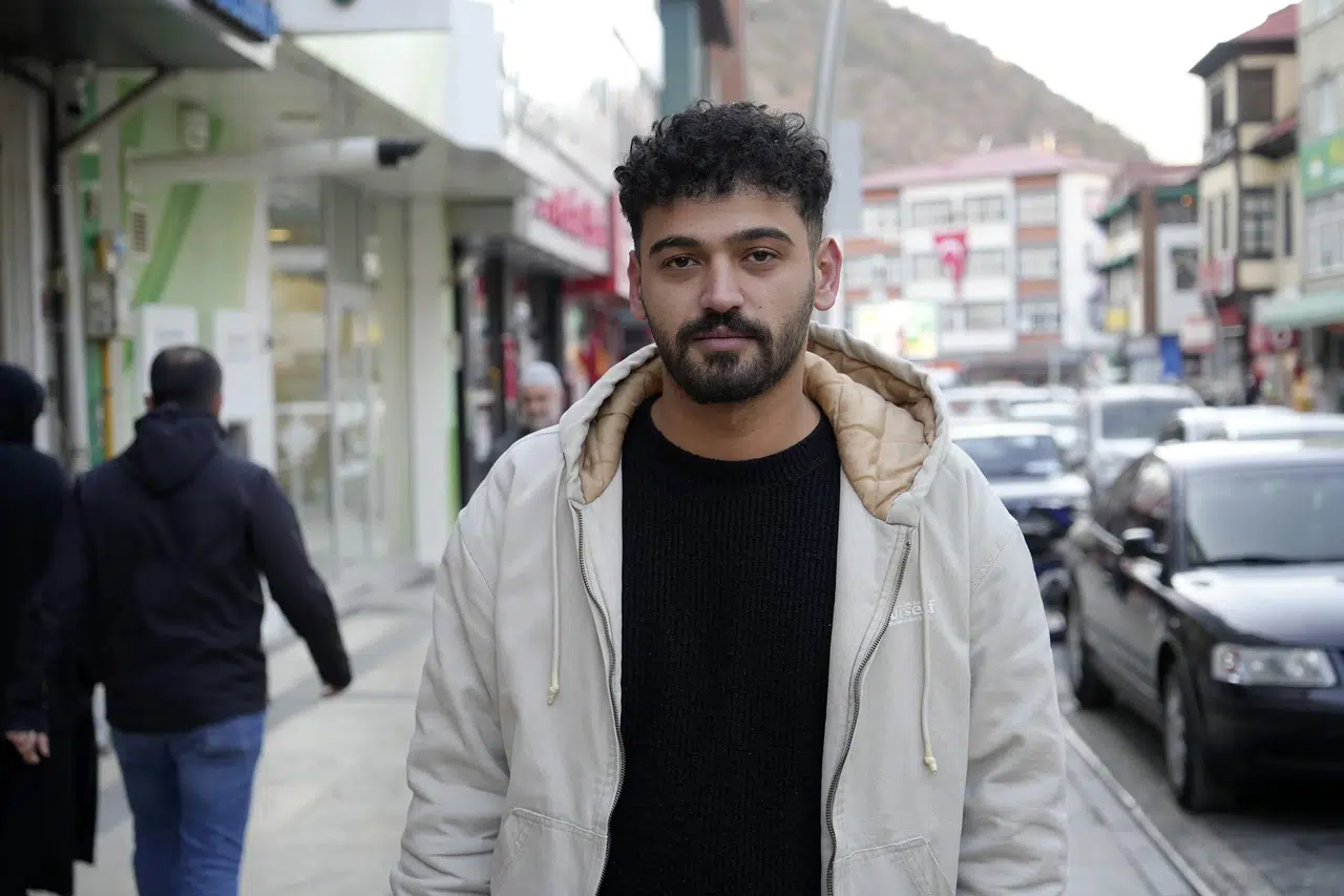 Gümüşhane'de kadın cinayetini meyve kasalarıyla engelleyen esnaf o anları anlattı