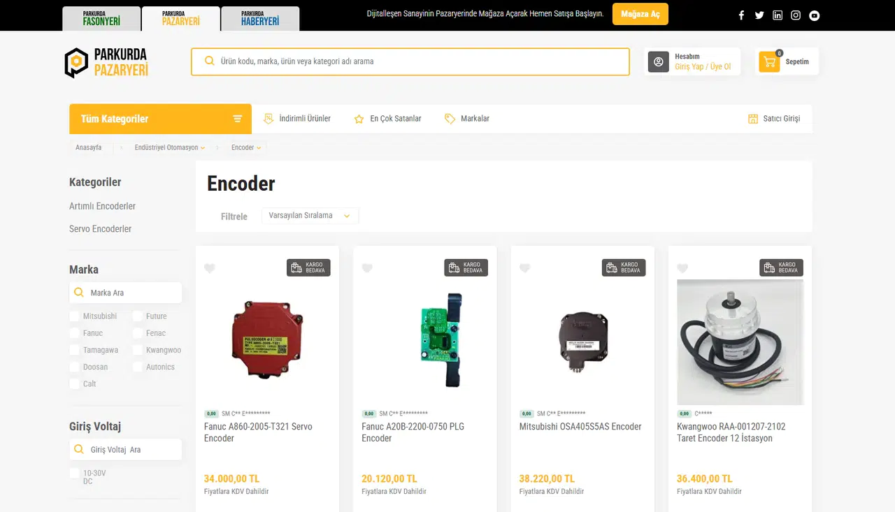 Sanayi ve Otomasyon Ürünleri İncelemesi: Kontaktör, Hidrolik Yağ Fiyatları ve Encoder