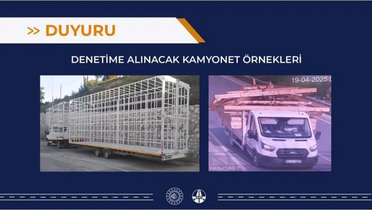 Akçay müjdeyi verdi: Kamyonetlerin denetim çilesi bitiyor