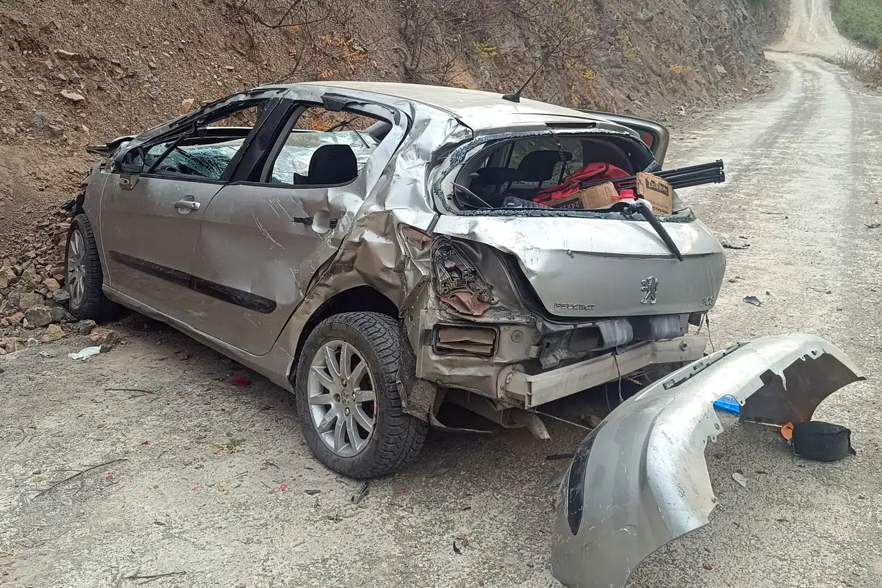 Kürtün’de trafik kazası: 1 yaralı