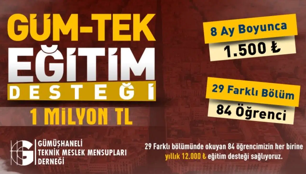 GÜM-TEK'ten geleceğin mühendislerine 1 Milyon TL'yi aşan burs