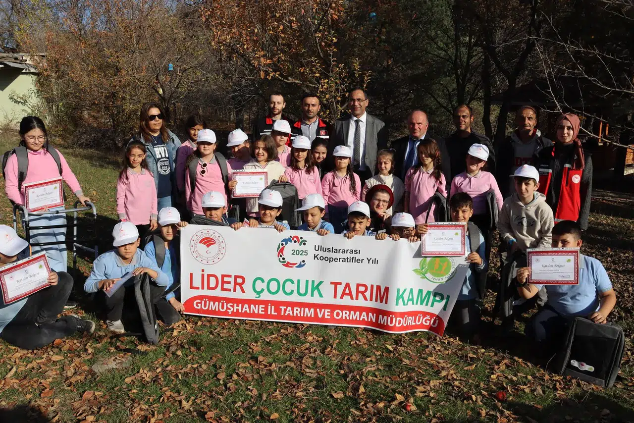Gümüşhane’de Lider Çocuklar Tarımı Yerinde Öğrendi