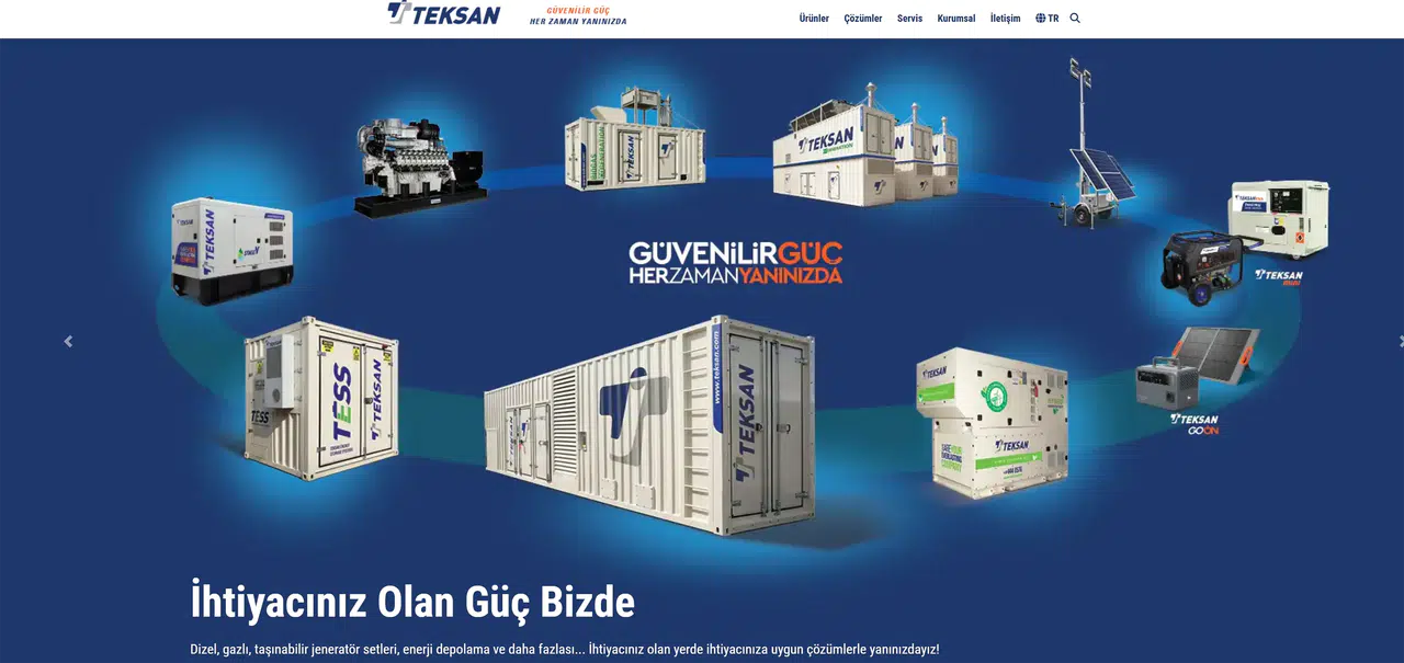 Teksan: Enerji Çözümlerinde Güven ve İnovasyonun Adresi