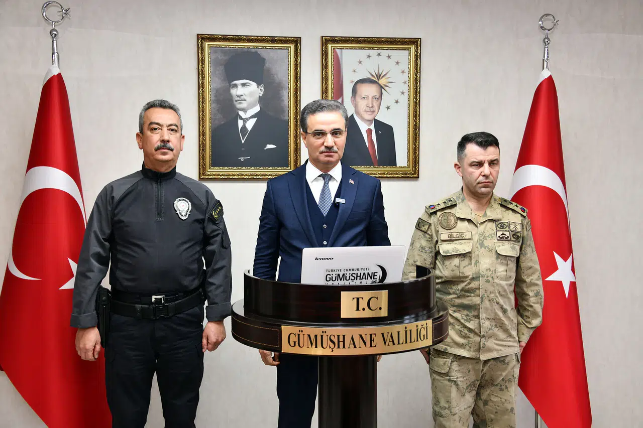 Vali Baruş, Kasım ayı güvenlik istatistiklerini paylaştı: Huzur kenti Gümüşhane