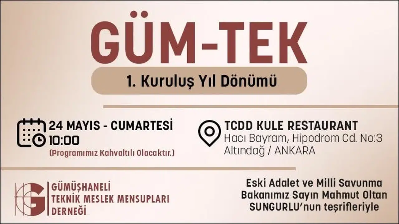 GÜM-TEK’ten anlamlı yıl dönümü programı