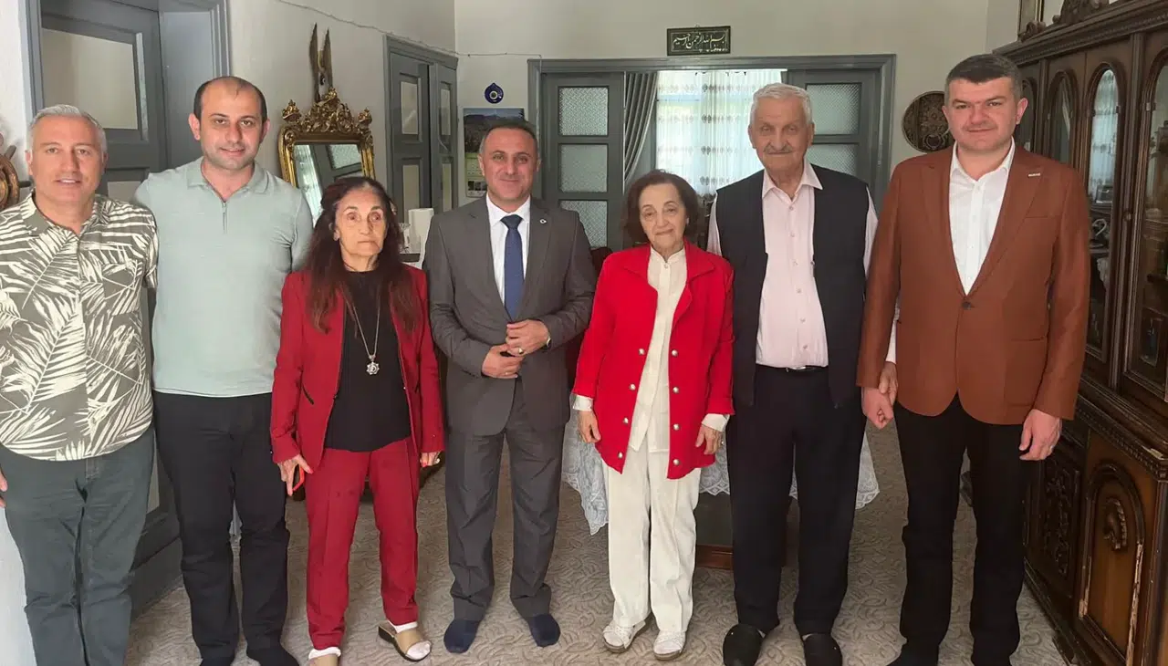 Rektör Yıldız’dan Mahmut Oltan Sungurlu’ya ziyaret