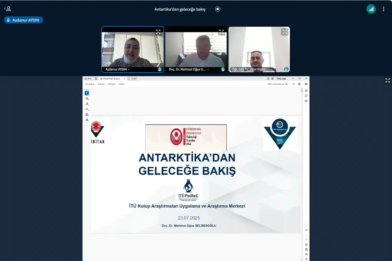 GÜ’de Antarktika’dan Geleceğe Bakış konuşuldu