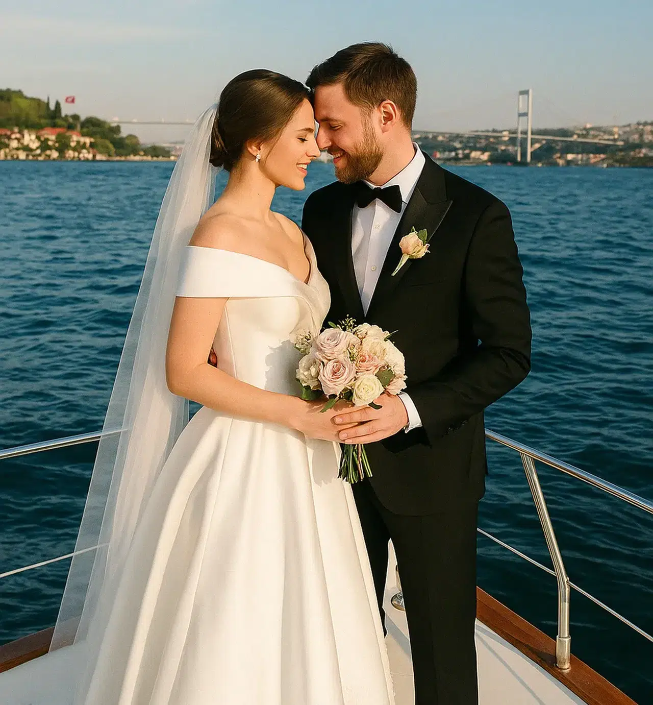 İstanbul Boğazı’nda Rüya Gibi Bir Düğün: Teknede Evlilik Organizasyonu Rehberi