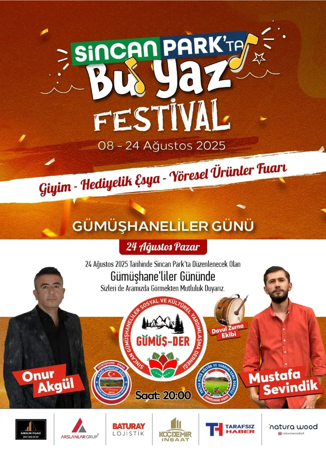 Başkentte Gümüşhane Rüzgârı Esecek