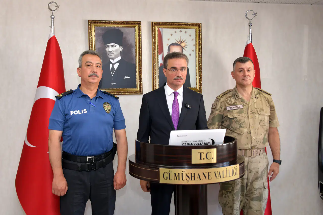 Gümüşhane'nin 7 Aylık Asayiş Raporu Açıklandı